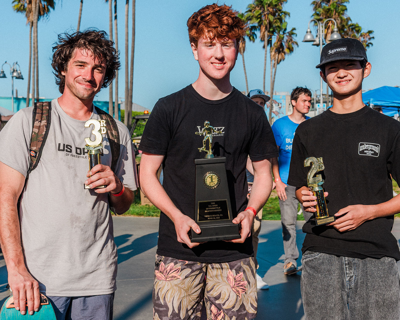 US Open 2025 Podium - photo by Tsahai General